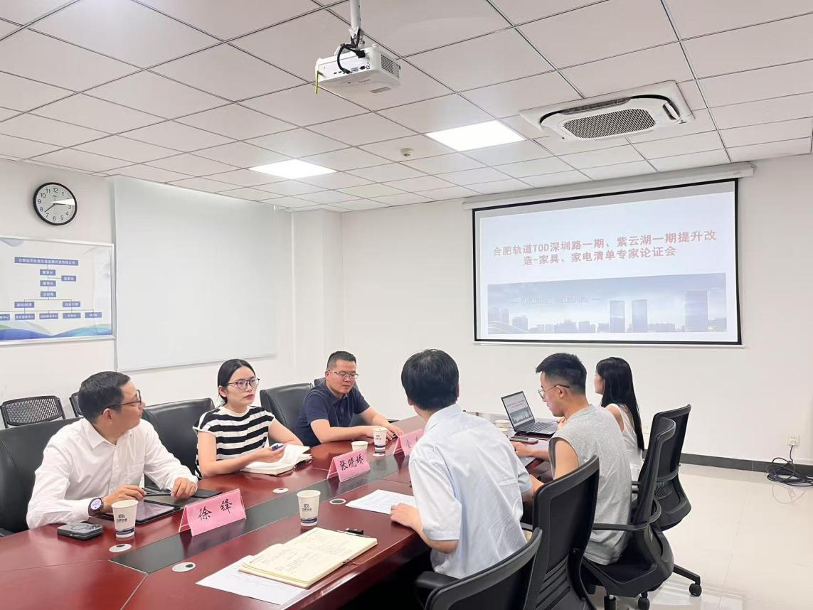 我会专家委员应邀参加合肥轨道TOD项目家具家电清单专